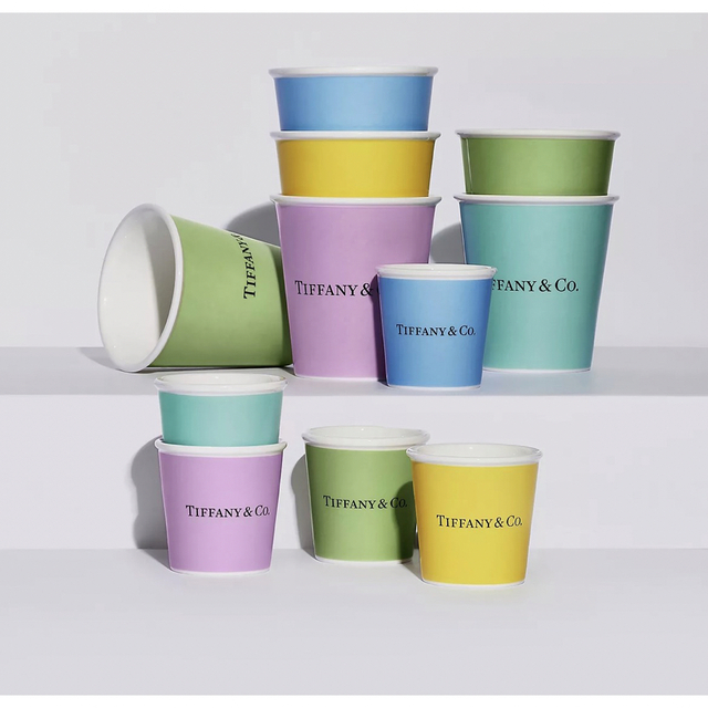 ティファニー コーヒー カップ ボーンチャイナ5個セット | www