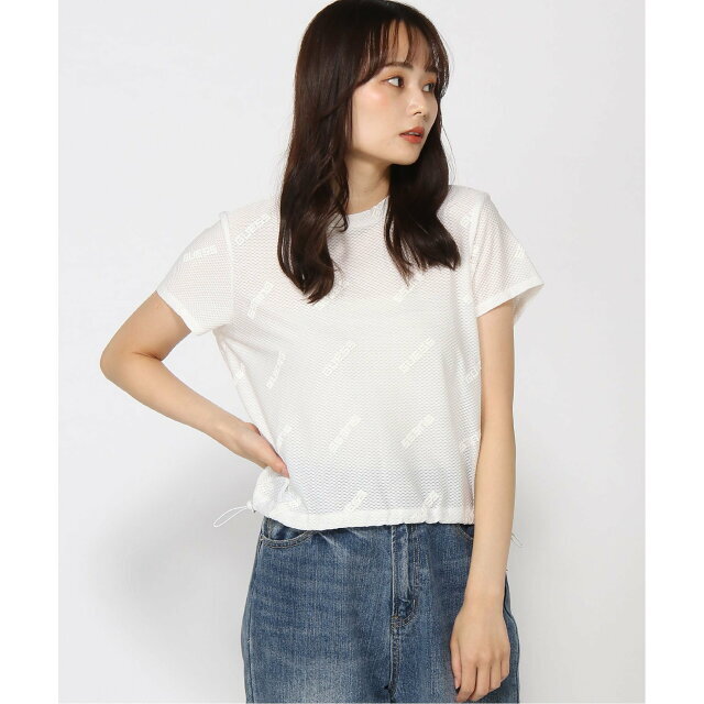 GUESS(ゲス)の【ホワイト(G011)】(W)Gianna Top レディースのトップス(カットソー(長袖/七分))の商品写真