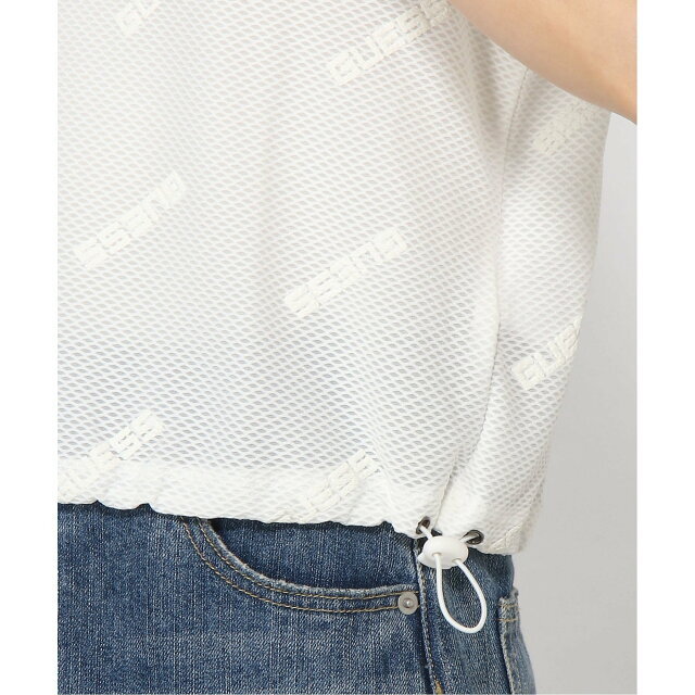 GUESS(ゲス)の【ホワイト(G011)】(W)Gianna Top レディースのトップス(カットソー(長袖/七分))の商品写真