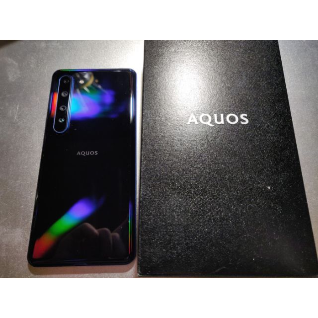 ジャンク SIMフリー AQUOS R5G SH-RM14 ブルー 本体のみ www