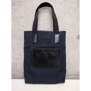 グッチ(Gucci)のGUCCIトートバッグ GGキャンバス×レザー A4収納可能(トートバッグ)