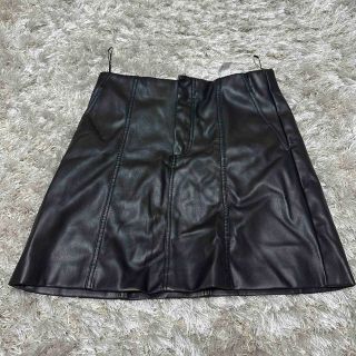 ザラ(ZARA)のレザーミニスカート(ミニスカート)