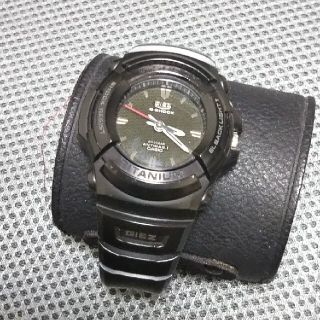 ジーショック(G-SHOCK)のカシオ G-SHOCK GIEZ GS-500 ブラック文字 動作品(腕時計(アナログ))