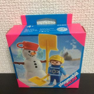 プレイモービル スペシャル 4680 子供と雪だるま(模型/プラモデル)