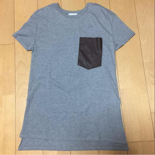 ザラ(ZARA)のZARAザラ ロンT チュニック カットソー(Tシャツ(半袖/袖なし))