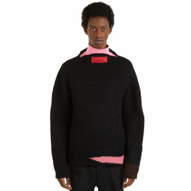 ラフシモンズ RAF SIMONS VINTAGE KNIT SWEATER