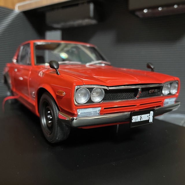 おもちゃ/ぬいぐるみ激レア未展示新品オートアート1/18スカイライン2000GT-R(KPGC10)