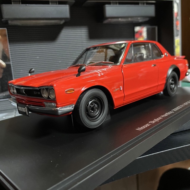 おもちゃ/ぬいぐるみ激レア未展示新品オートアート1/18スカイライン2000GT-R(KPGC10)