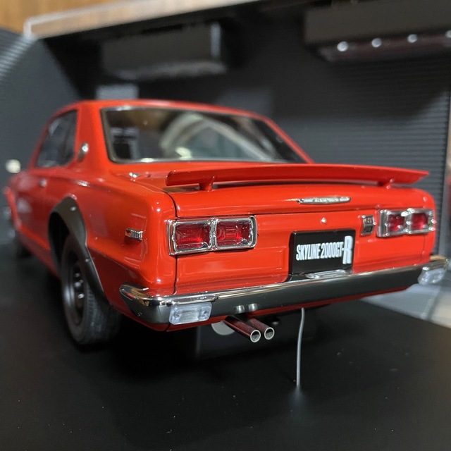 おもちゃ/ぬいぐるみ激レア未展示新品オートアート1/18スカイライン2000GT-R(KPGC10)