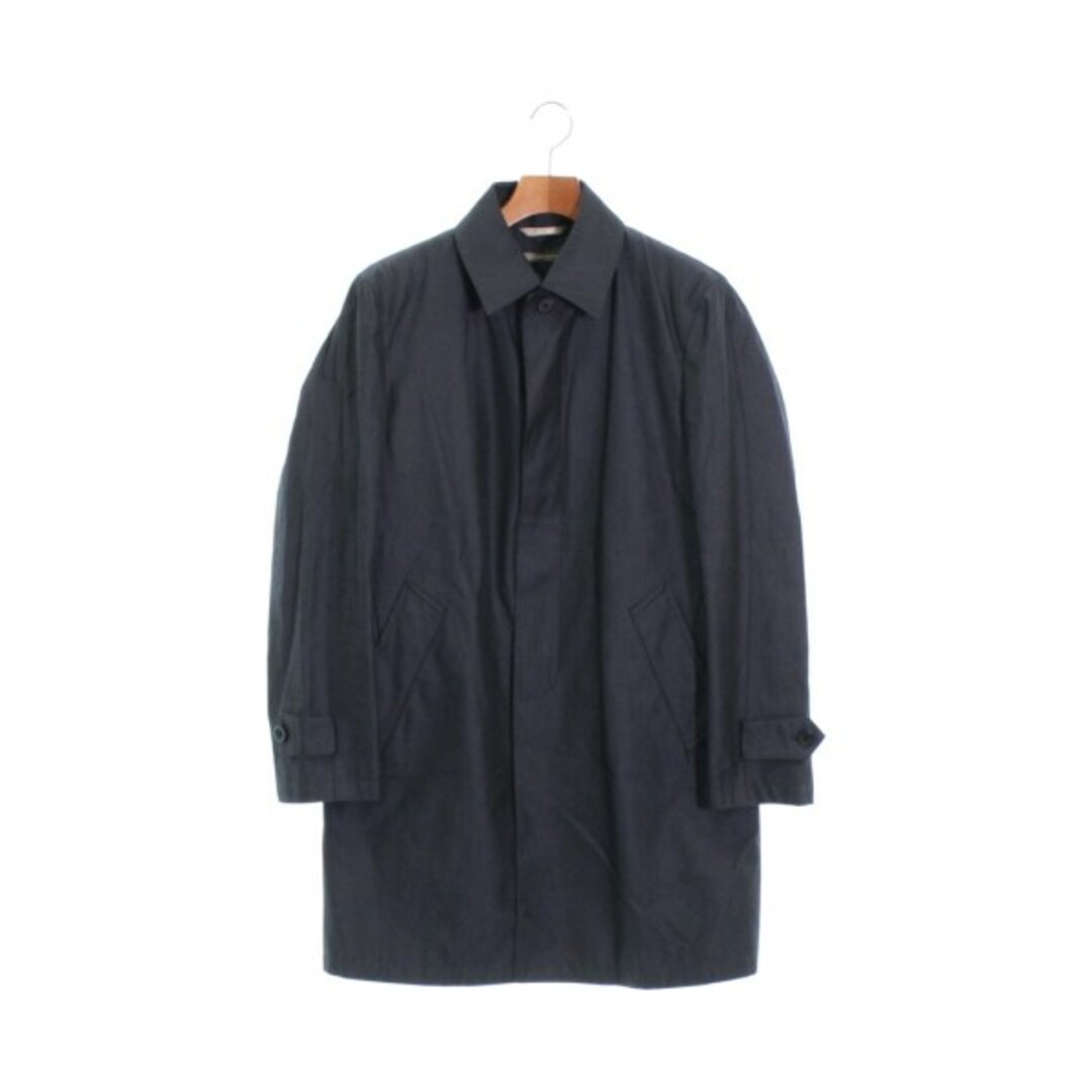PAUL SMITH COLLECTION ステンカラーコート M 紺 【古着】【中古