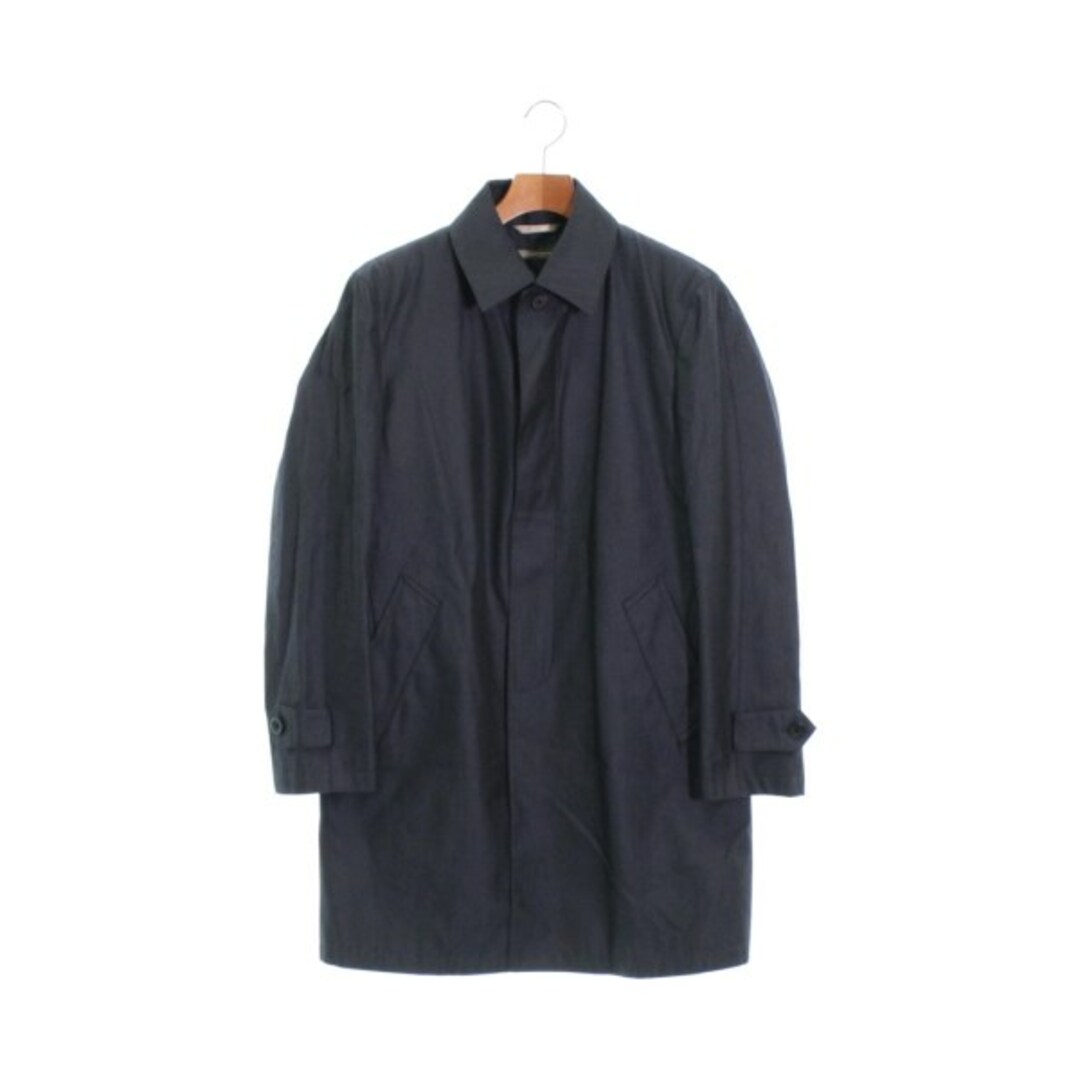 PAUL SMITH COLLECTION ステンカラーコート M 紺 | www ...