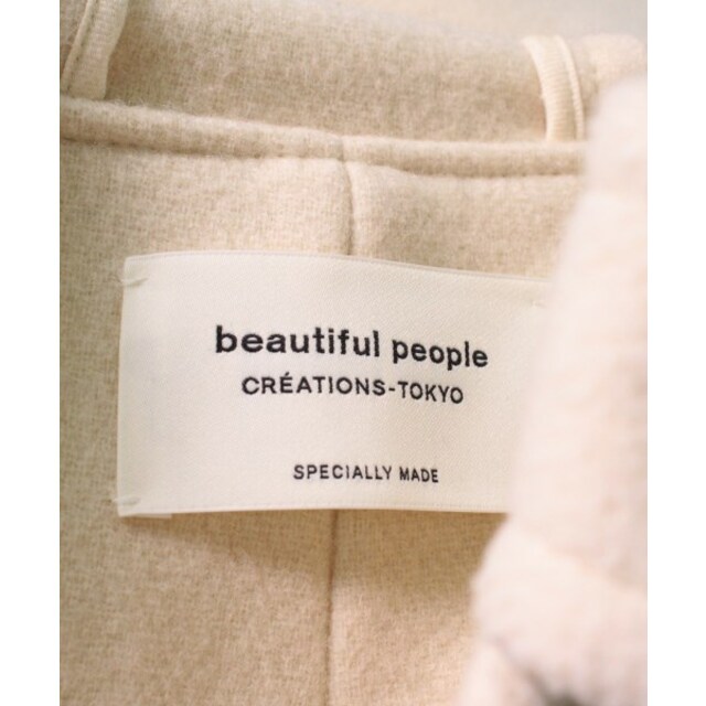 beautiful people ダッフルコート 140(S位) 白