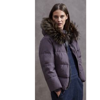 ブルネロクチネリ(BRUNELLO CUCINELLI)のカメ様専用★美品！ブルネロクチネリ モニーレ ファー ダウン ジャケット 40(ダウンジャケット)