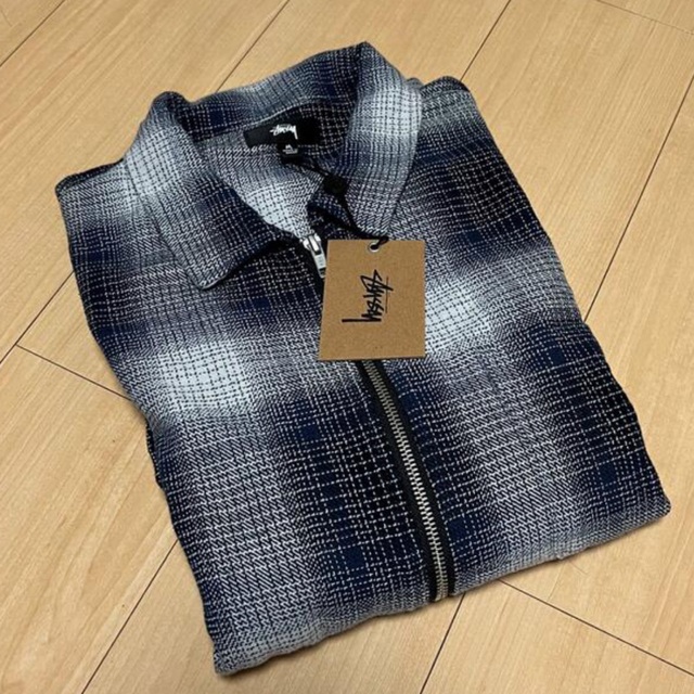 STUSSY - stussy ジップシャツの通販 by Uta's shop|ステューシーなら STUSSY - stussy ジップシャツの通販 by Uta's shop|ステューシーなら