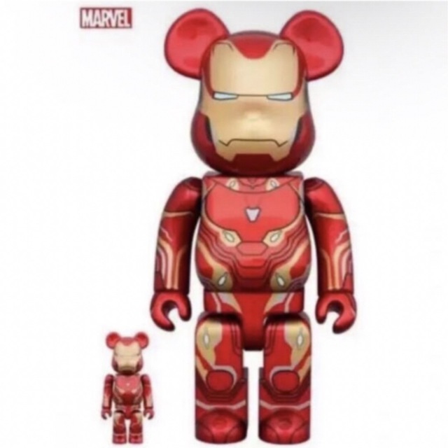 エンタメ/ホビーBE@RBRICK IRON MAN MARK 50 100％ & 400％