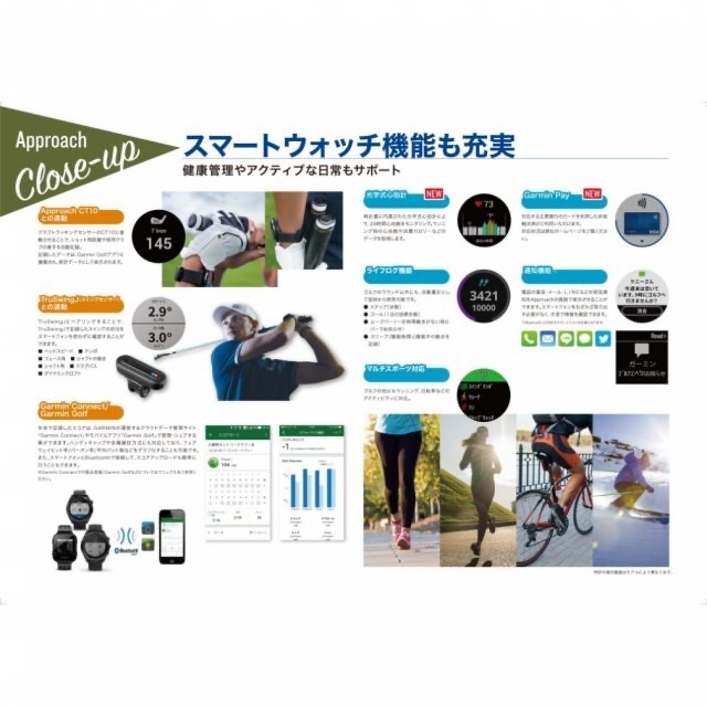 GARMIN(ガーミン)の【新品未使用】距離計 ガーミン アプローチ S62 ブラック スポーツ/アウトドアのゴルフ(その他)の商品写真