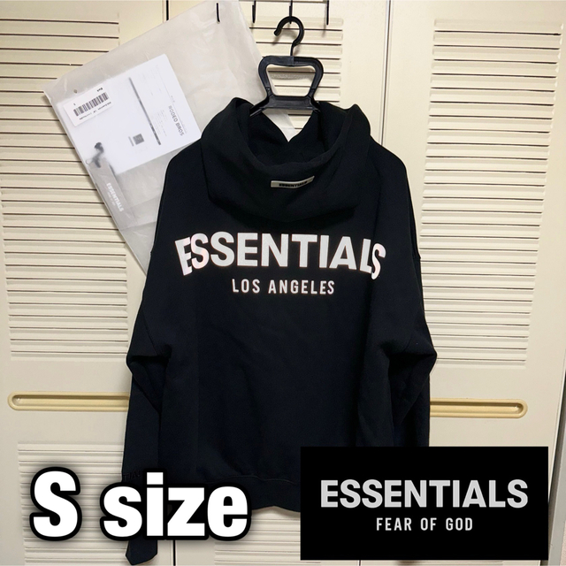 海外正規品】FOG ESSENTIALS パーカー LA限定 ブラック L