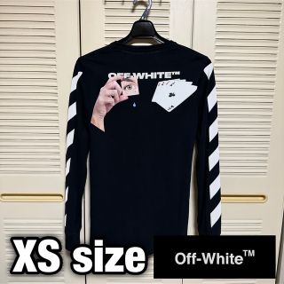 OFF-WHITE - Off-White オフホワイト トランプグラフィックロンTの通販