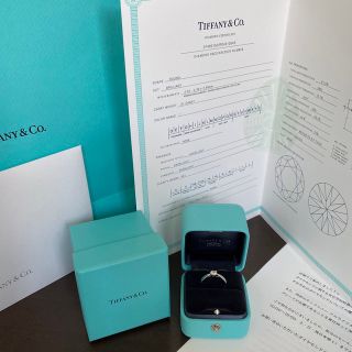 ティファニー(Tiffany & Co.)のお値下げ美品tiffanyハーモニーダイヤ0.31ctプラチナリング9号(リング(指輪))