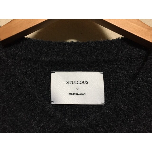 STUDIOUS(ステュディオス)のSTUDIOUS(ステュディオス) ニット　セーター　ダークグレー　size0 メンズのトップス(ニット/セーター)の商品写真