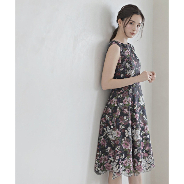 ⭐ TOCCA トッカ BOUQUET ドレス ワンピース 黒 | フリマアプリ ラクマ