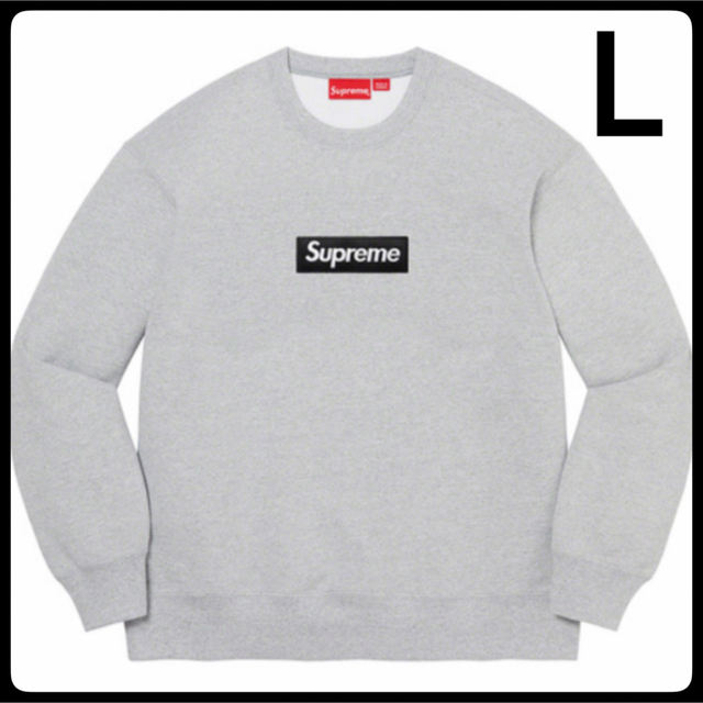 Lサイズ　2022FW Supreme Box Logo Crewneck