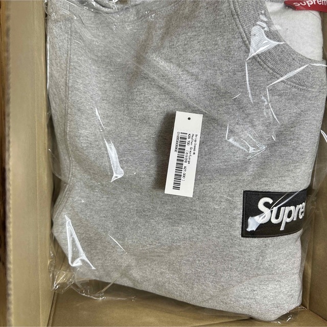 2022FW Supreme Box Logo Crewneck Black L