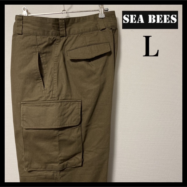 新品】SEABEES 購入 M-47 レプリカ カーゴパンツ 23 L相当 期間限定