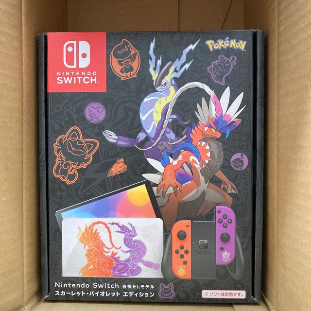Switch 本体 有機EL ポケモン スカーレットバイオレットエディション