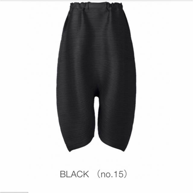 カジュアルパンツPLEATS PLEASE ISSEY MIYAKE BOTTOM BLACK