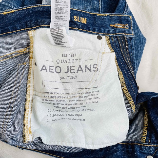 American Eagle(アメリカンイーグル)の【American Eagle】テーパードジーンズ レディースのパンツ(デニム/ジーンズ)の商品写真