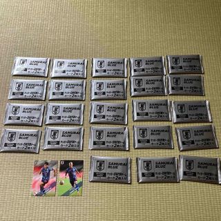 サッカー日本代表チームカード　カルビー　48枚(シングルカード)