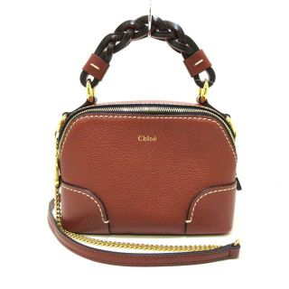 クロエ(Chloe)のクロエ ハンドバッグ美品  ブラウン 2way(ハンドバッグ)