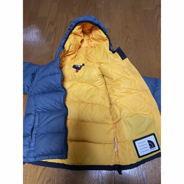 THE NORTH FACE(ザノースフェイス)のノースフェイス　ダウン　キッズ　120 110 130 ダークブルー キッズ/ベビー/マタニティのキッズ服男の子用(90cm~)(ジャケット/上着)の商品写真