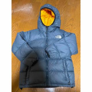 ザノースフェイス(THE NORTH FACE)のノースフェイス　ダウン　キッズ　120 110 130 ダークブルー(ジャケット/上着)