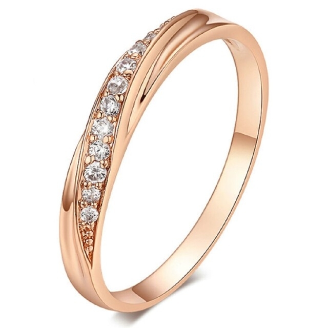 専用 3点セット エンゲージ リング レディース 結婚指輪 ジルコニア レディースのアクセサリー(リング(指輪))の商品写真