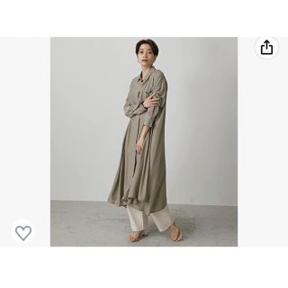 アズールバイマウジー(AZUL by moussy)のロングカットソー　ブラウス　moussy レイヤード(シャツ/ブラウス(長袖/七分))