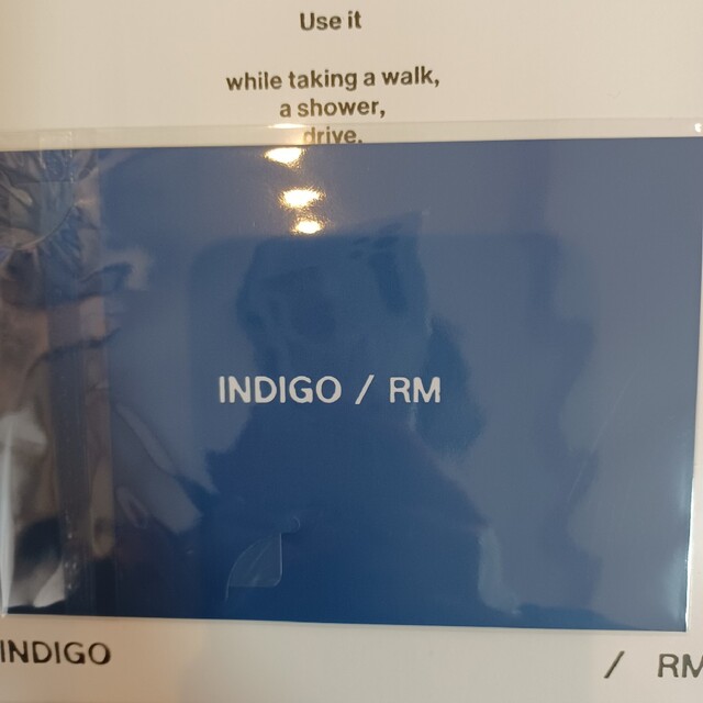 BTS RM ソロ INDIGO アルバム トレカ ホログラム JP FC