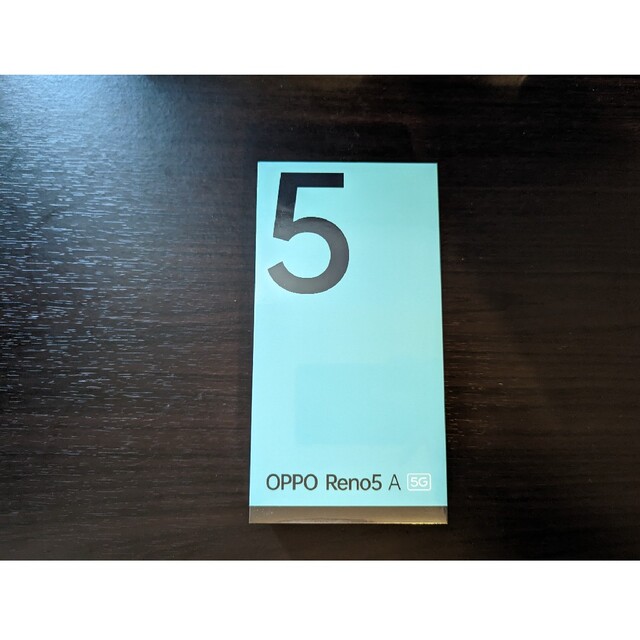 OPPO(オッポ)の新品未開封品 SIMフリー OPPO Reno5 A eSIM対応 ブラック スマホ/家電/カメラのスマートフォン/携帯電話(スマートフォン本体)の商品写真