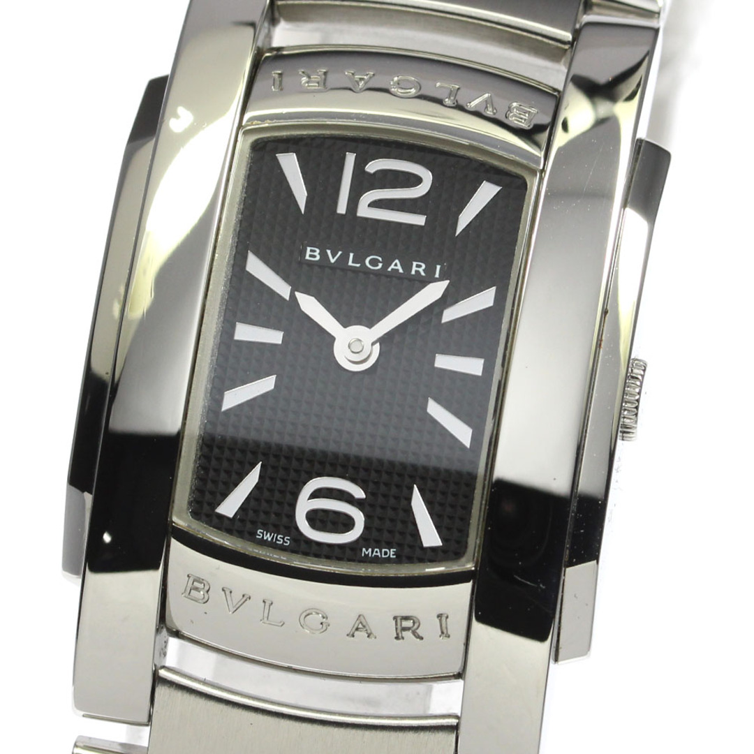 ☆良品 【BVLGARI】ブルガリ アショーマ AA35S クォーツ レディース_718828【ev20】AA35Sシリアル