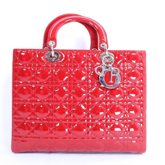 Christian Dior - Christian Dior　レディディオールエナメルレッド　レディース