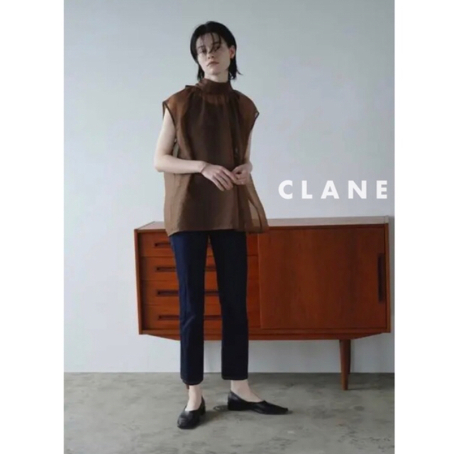 CLANE J/W SLIM ANKLE PANTS 新品