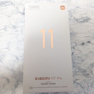 Xiaomi 11T pro 8/128gb セレスティアルブルー日本国内版(スマートフォン本体)