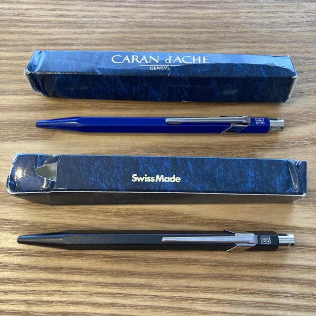 CARAN D'ACHE 849 ネイビー ブラック