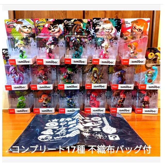 任天堂(ニンテンドウ)のスプラトゥーン amiiboセット エンタメ/ホビーのフィギュア(ゲームキャラクター)の商品写真