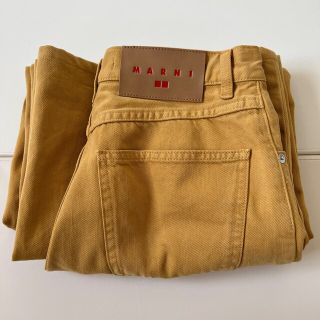 ユニクロ(UNIQLO)のユニクロマルニ　バギージーンズ　標準丈76cm(デニム/ジーンズ)