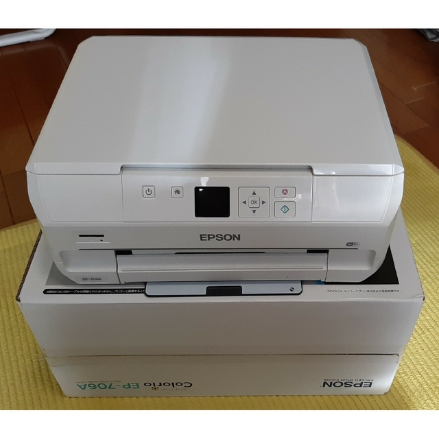 EPSON カラリオ 複合機 EP-706A+インク沢山！