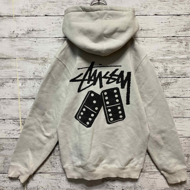 新品 Stussy ステューシー サイコロ フルジップパーカー ブラック XL