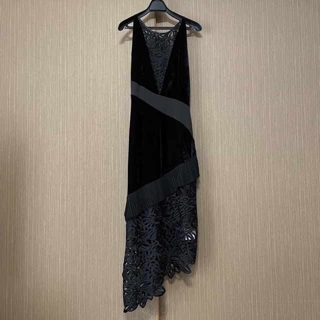 cawaii(カワイイ)のcawaii ベロアの切り替えドレス ワンピース レディースのフォーマル/ドレス(その他ドレス)の商品写真