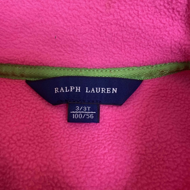 Ralph Lauren(ラルフローレン)のラルフローレン　フリースアウター キッズ/ベビー/マタニティのキッズ服女の子用(90cm~)(ジャケット/上着)の商品写真